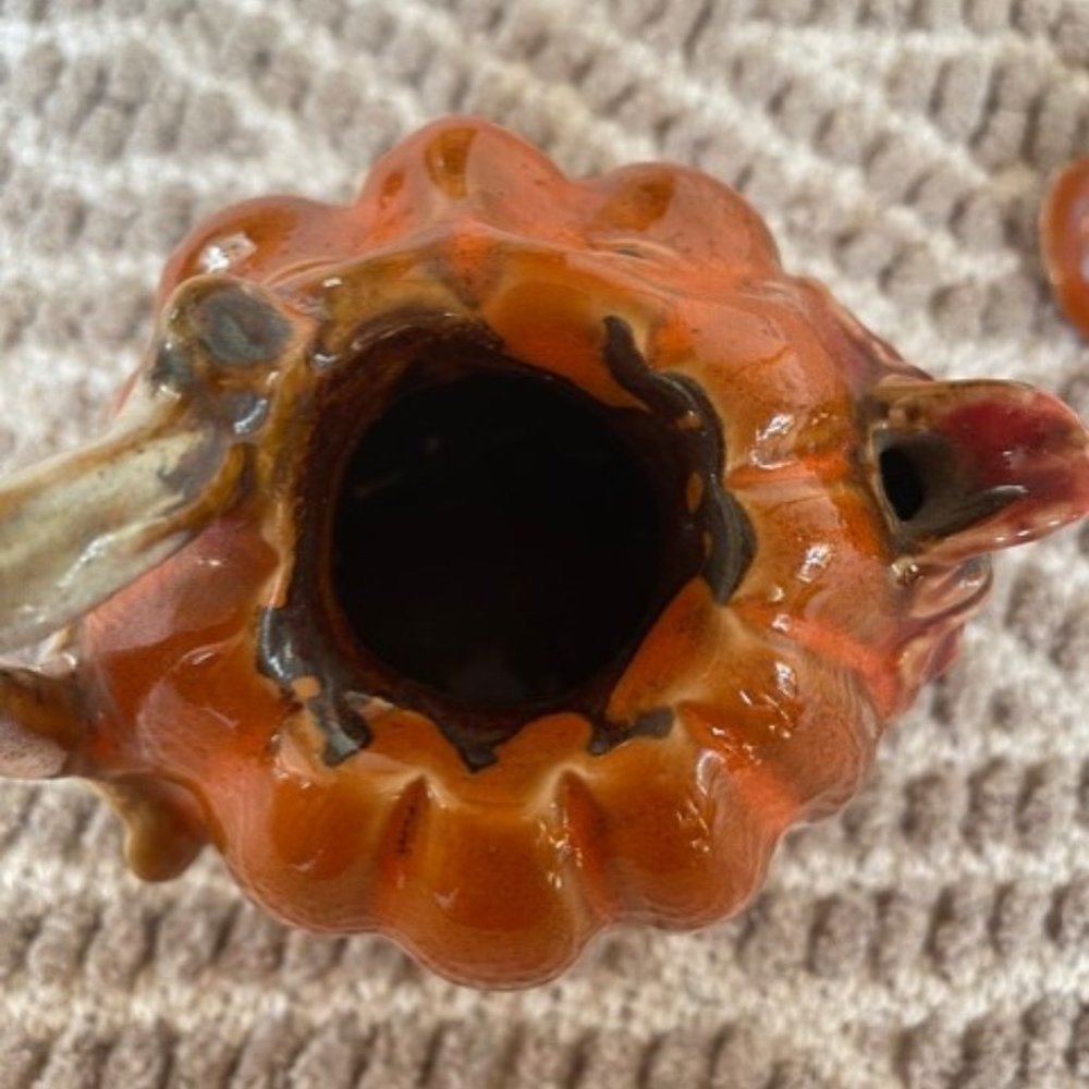 Cute Fall Pumpkin Tea Pot - Picture 5 of 7
